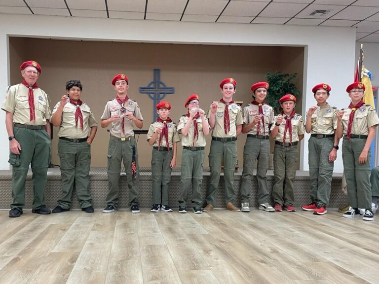 Scouting America's Troop 26 exemplifies Service Above Self.